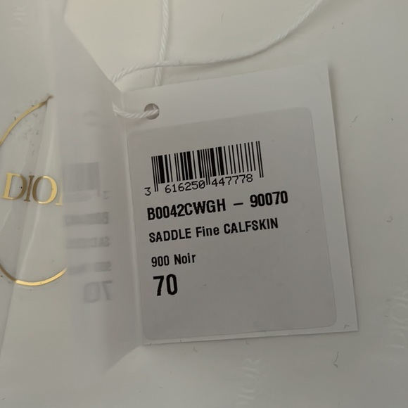 Dior Saddle Calfskin Belt - Picture 9 of 9